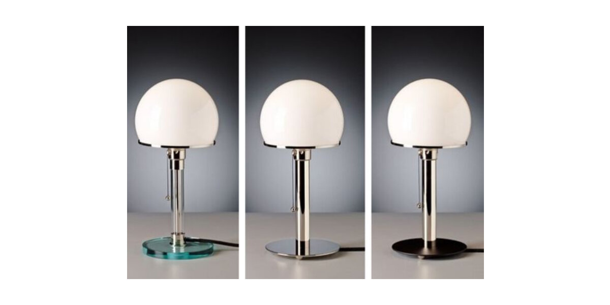 De Wagenfeld Lamp van TECNOLUMEN