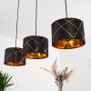Opatija Hanglamp Zwart, 3-lichts