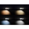 Philips Hue Ambiance White Milliskin Inbouwspot extensie Zilver, 1-licht, Afstandsbediening
