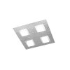 Grossmann BASIC Plafondlamp LED Aluminium, 4-lichts