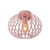 Lucide MERLINA Plafondlamp Roze, 1-licht