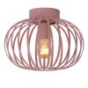 Lucide MERLINA Plafondlamp Roze, 1-licht