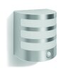 Philips Calgary Buiten muurverlichting LED roestvrij staal, 1-licht, Bewegingsmelder