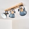 Orny Plafondlamp Hout licht, 3-lichts