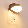 Tanguro Huisnummer verlichting LED Zwart, 1-licht