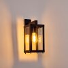 Tieva Buiten muurverlichting Zwart, 1-licht