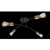 Globo DAGMAR Plafondlamp Zwart, 4-lichts