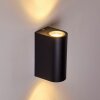 Norrelogum Buiten muurverlichting Zwart, 2-lichts