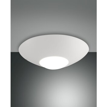 Fabas Luce Lizzy Plafondlamp LED Wit, 1-licht