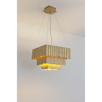 Holländer SIPARIO Hanglamp Goud, 1-licht