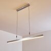 Airolo Hanglamp LED Chroom, Nikkel mat, 3-lichts