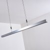 Airolo Hanglamp LED Chroom, Nikkel mat, 3-lichts