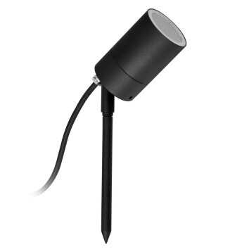 KS Verlichting Led Pin Tuinspot Zwart, 1-licht