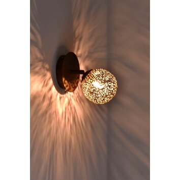 Paul Neuhaus GRETA Muurlamp Roest, 1-licht