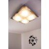 Eglo GUADIANO Plafondlamp LED Nikkel mat, 4-lichts