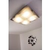 Eglo GUADIANO Plafondlamp LED Nikkel mat, 4-lichts