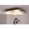 Eglo GUADIANO Plafondlamp LED Nikkel mat, 4-lichts