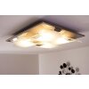 Eglo GUADIANO Plafondlamp LED Nikkel mat, 4-lichts