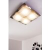 Eglo GUADIANO Plafondlamp LED Nikkel mat, 4-lichts