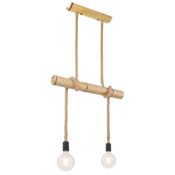 Globo FRAGNO Hanger Zwart, 2-lichts