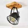 Malix Plafondlamp Bruin, Zwart, 1-licht
