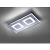 Leuchten-Direkt LISA Plafondlamp LED Chroom, 2-lichts