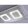Leuchten-Direkt LISA Plafondlamp LED Chroom, 2-lichts