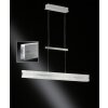 Wofi ARLON Hanglamp LED Zilver, 2-lichts