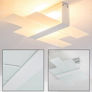 Lovikka Plafondlamp Wit, 1-licht