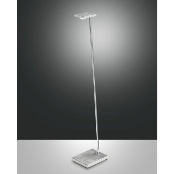 Fabas Luce Como Staande lamp LED Aluminium, Chroom, 1-licht