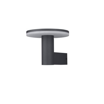 Mantra CERLER Buiten muurverlichting LED Grijs, 1-licht