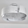 Novara Plafondlamp Zilver, 3-lichts