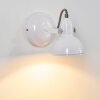 Tina Muurlamp Wit, 1-licht