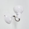 Tina Muurlamp Wit, 1-licht
