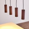Zuoz Hanglamp Roest, 4-lichts