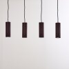 Zuoz Hanglamp Roest, 4-lichts