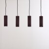 Zuoz Hanglamp Roest, 4-lichts