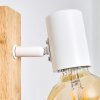 Barbengo Muurlamp Hout licht, Wit, 1-licht
