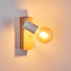 Barbengo Muurlamp Hout licht, Wit, 1-licht