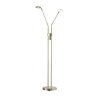 Honsel Dent Staande lamp LED Goud, 2-lichts