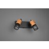 Trio Tosh Spotlamp LED Zwart, 2-lichts