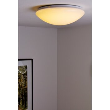 Globo KIRSTEN Plafondlamp LED Wit, 1-licht