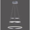 Leuchten-Direkt CIRCLE Hanglamp LED roestvrij staal, 1-licht