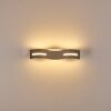 Nagold Wandlamp LED Chroom, Nikkel mat, 1-licht
