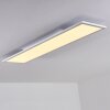 Salmi Plafondlamp LED Wit, 1-licht, Afstandsbediening, Kleurwisselaar