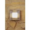 Konstsmide Buiten muurverlichting LED roestvrij staal, Grijs, Transparant, Helder, 6-lichts