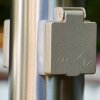 Caserta Staande lamp, Pad licht Roestvrijstalen kleur, 1-licht