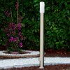 Caserta Staande lamp, Pad licht Roestvrijstalen kleur, 1-licht