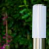 Caserta Staande lamp, Pad licht Roestvrijstalen kleur, 1-licht