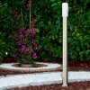 Caserta Staande lamp, Pad licht Roestvrijstalen kleur, 1-licht